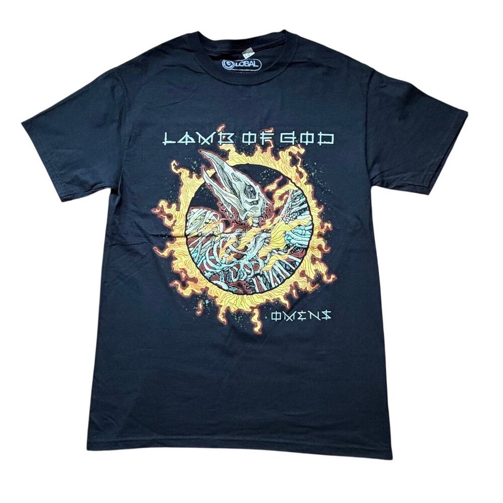 Lamb Of God Omens tee shirt black small